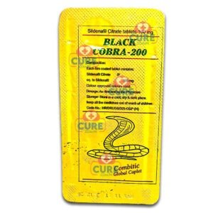 Black Cobra 200 mg Tablets – Revitalize Your Sex Life