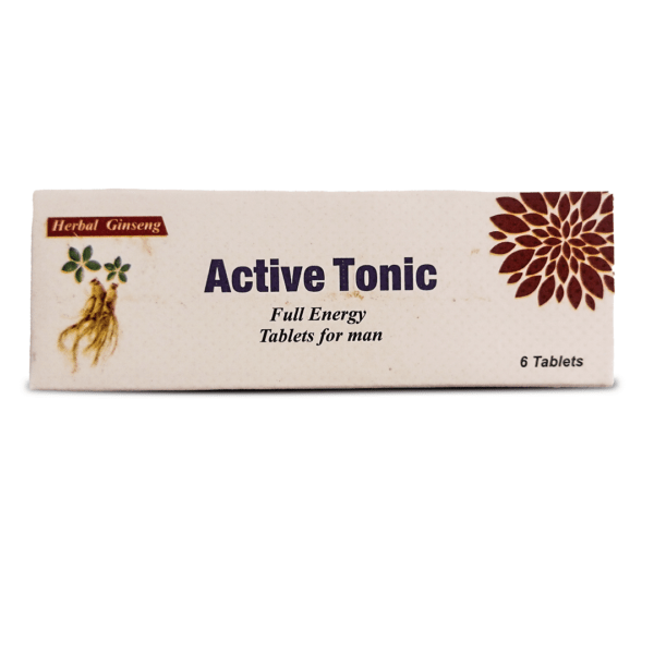 Active Tonic Herbal Ginseng: Natural Energy & Vitality Boost