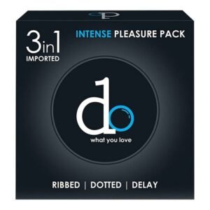 DO Condom 3in1 Ribbed Dotted Timing Condom Price in Pakistan