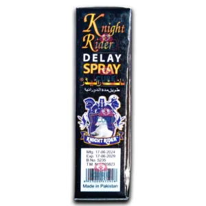 Knight Rider Delay Spray - Effective Solution for Premature Ejaculation